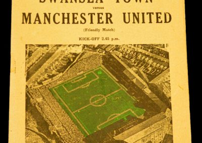 Swansea Town v Manchester United 24.01.1959