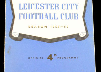 Leicester City v Manchester United 25.04.1959