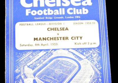 Chelsea v Manchester City 04.04.1959