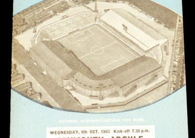 Plymouth Argyle v Manchester City 09.10.1963