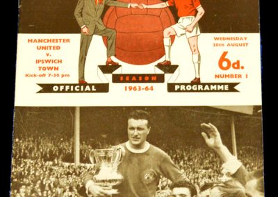 Manchester United v Ipswich Town 28.08.1963