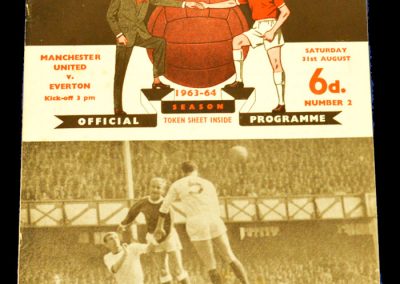 Manchester United v Everton 31.08.1963
