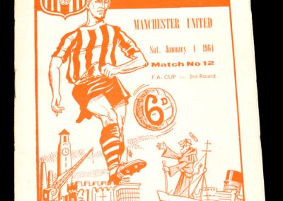 Southampton FC v Manchester United 04.01.1964