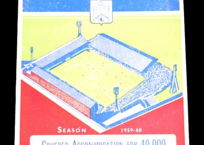 Burnley v Arsenal 19.03.1960
