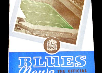 Birmingham City v Newcastle United 26.08.1959