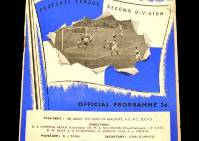 Bristol Rovers v West Ham United 22.01.1955