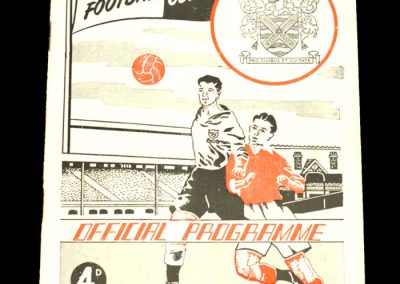 Fulham FC v Swansea Town 19.04.1954