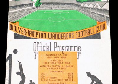 Bournemouth v Wolverhampton Wanderers 26.01.1957 | 4th Round