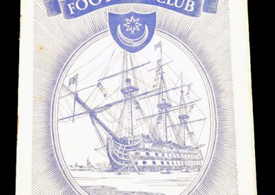 Portsmouth FC v Wolverhampton Wanderers 20.04.1957