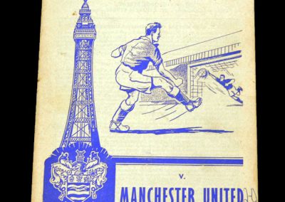 Blackpool FC v Manchester United 31.03.1961