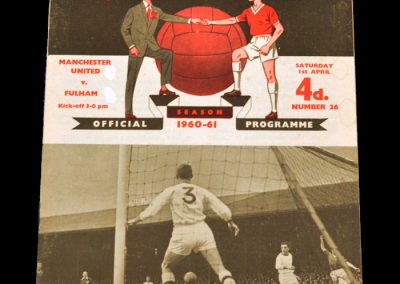 Fulham FC v Manchester United 01.04.1961