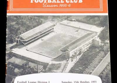 Arsenal v Newcastle United 15.10.1955