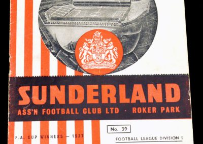 Sunderland v Preston N.E. 21.03.1956