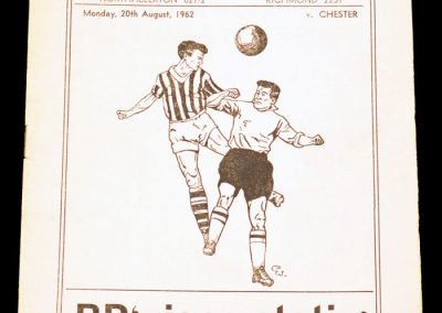 Darlington FC v Chester 20.08.1962