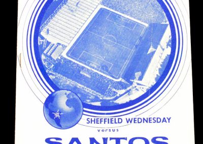 Sheffield Wednesday v Santos 22.10.1962