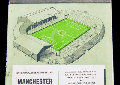 Manchester City v Manchester United 03.09.1955