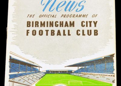 Birmingham City v Manchester City 22.10.1955