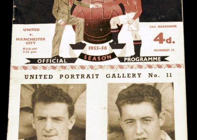 Manchester United v Manchester City 31.12.1955