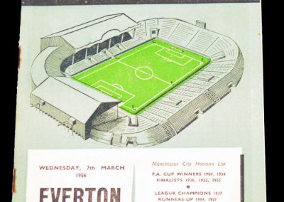 Everton v Manchester City 07.03.1956