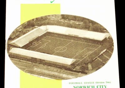 Norwich City v Middlesbrough 17.04.1965
