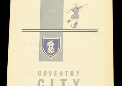 Coventry City v Manchester United 30.03.1963 | FA Cup 6th Round
