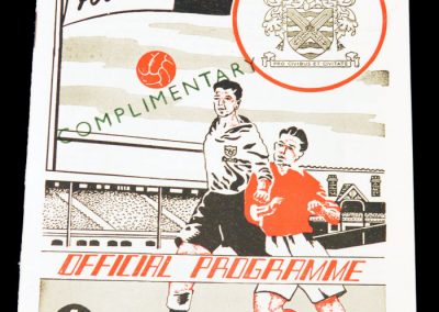 Fulham FC v Hull City 16.04.1955