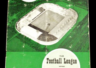 English League v Italian League 08.11.1961
