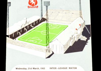 English League v Scottish League 21.03.1962
