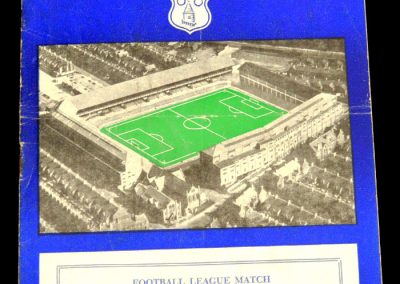 Everton v Burnley 19.10.1957