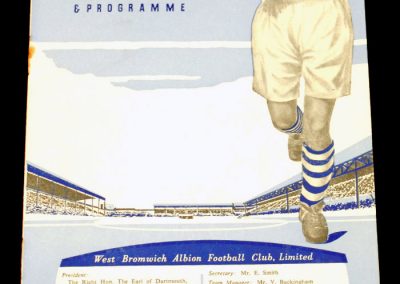 West Bromwich Albion v Manchester United 27.11.1954