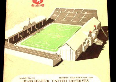 Aston Villa v Manchester United 28.12.1954