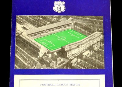 Bolton Wanderers v Everton 25.12.1957
