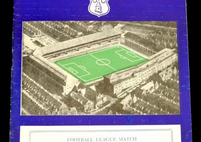 Aston Villa v Everton 25.12.1957