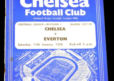 Chelsea v Everton 11.01.1958