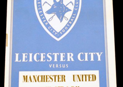 Leicester City v Manchester United 09.04.1955
