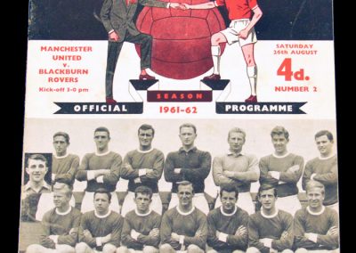 Blackburn Rovers v Manchester United 26.08.1961