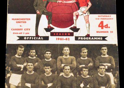 Cardiff City v Manchester United 03.02.1962