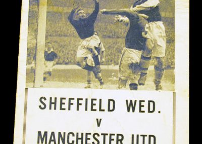 Sheffield Wednesday v Manchester United 21.02.1962 | FA Cup 5th Round Replay