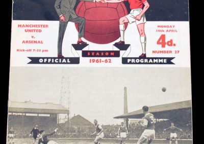 Arsenal v Manchester United 16.04.1962
