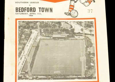 Bedford Town v Kettering 11.04.1964