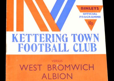 Kettering v West Bromwich Albion 06.12.1976 | Postponed to 21.12.1976