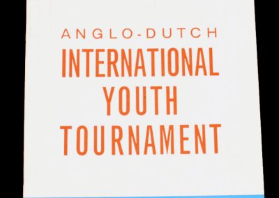 Anglo - Dutch Tournament 17 & 19.04.1965