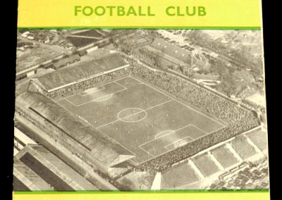 Norwich City v Southampton 28.11.1956