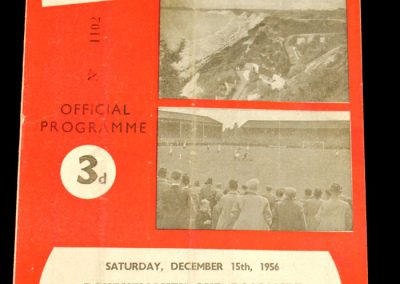 Bournemouth and Boscombe Atheltic v Southampton 15.12.1956