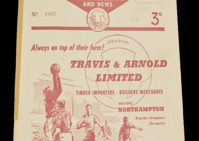 Southampton v Northampton 09.01.1958