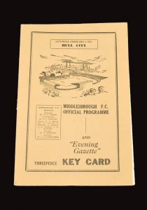 Middlesbrough v Hull City 05.02.1955