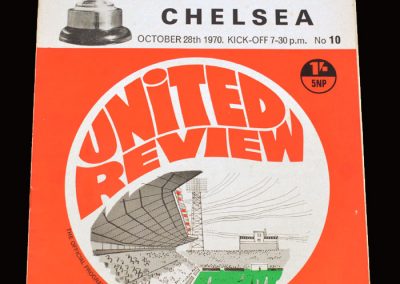 Chelsea v Man Utd 28.10.1970 - League Cup 4th Round