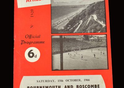 QPR v Bournemouth & Boscombe 15.10.1966