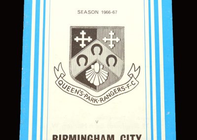 QPR v Birmingham 07.02.1967 - League Cup Semi Final 2nd Leg