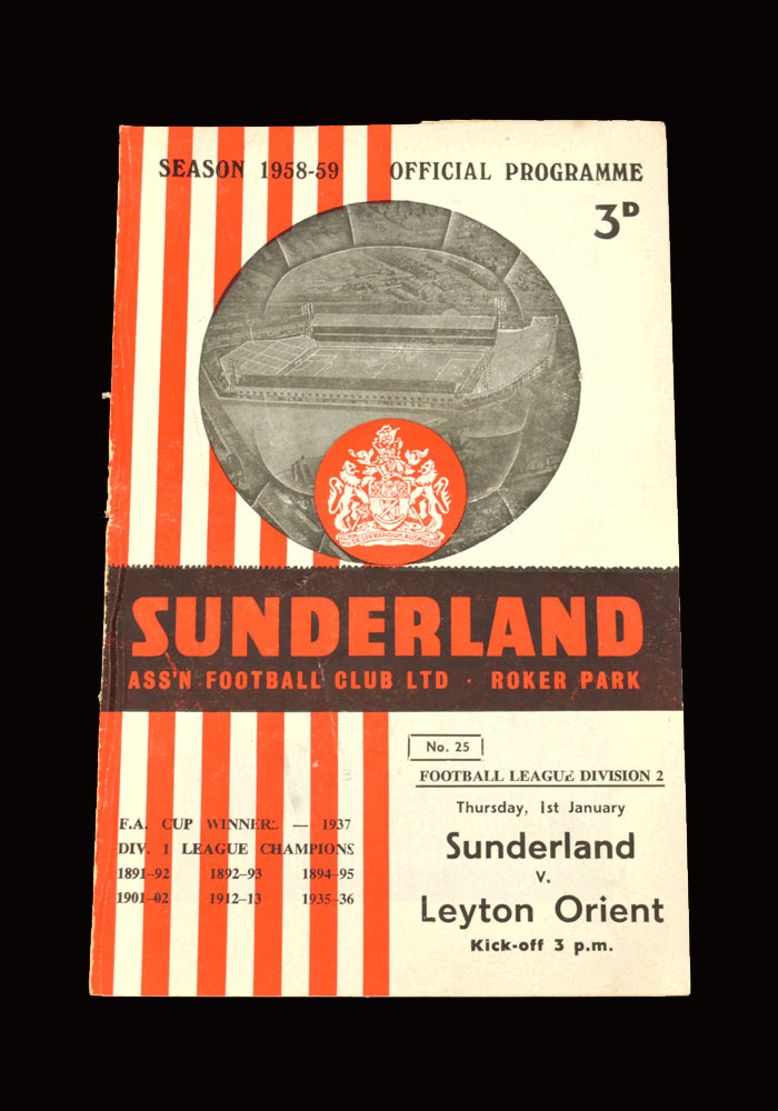Sunderland v Leyton Orient 01.01.1959